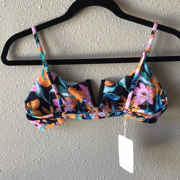 NWT Midori Bikinis Maunawili Mer Top Medium - Picture 2 of 7